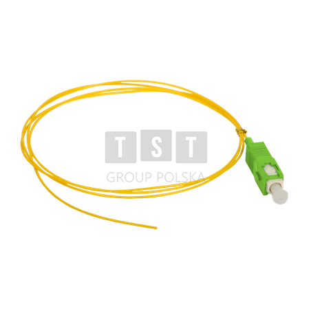 FOI-SCA-9SM-2-G657B3 Pigtail SM 1J 9/125 (G.657.B3) wtyk SC/APC dł. 2 m