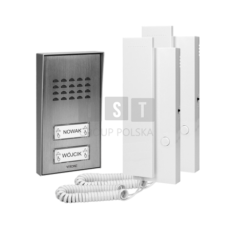 DP-13 Zestaw 2x unifon + panel zewnętrzny z daszkiem