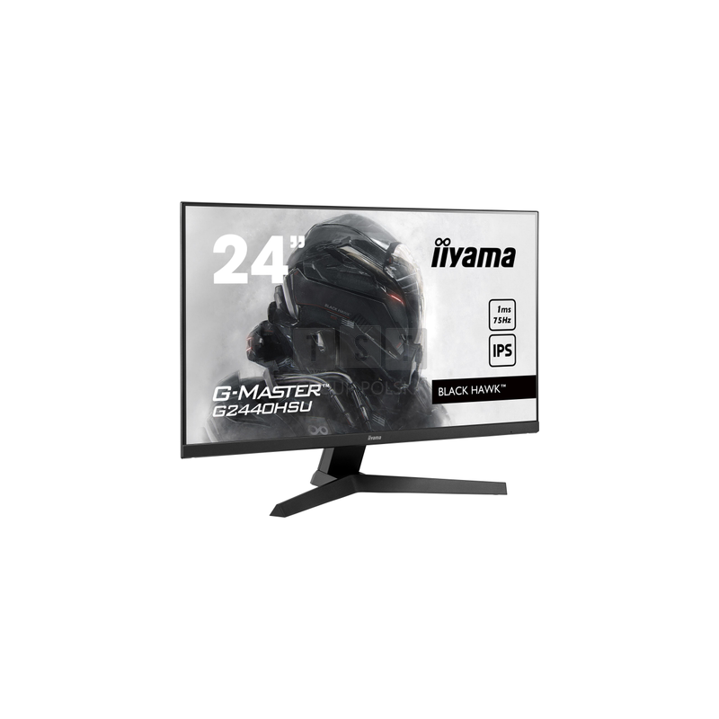 Monitor LED IIYAMA G2440HSU-B1 24 cale Black Hawk