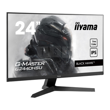 Monitor LED IIYAMA G2440HSU-B1 24 cale Black Hawk