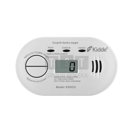 K5DCO Czujnik tlenku węgla z wyświetlaczem LCD
