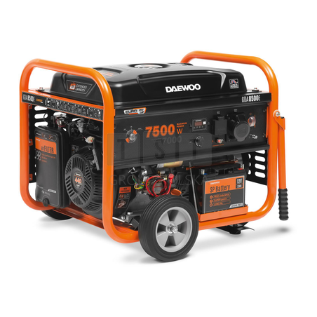 AGREGAT PRĄDOTWÓRCZY DAEWOO GDA 8500E 7.0kW