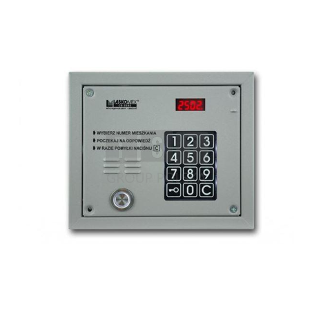 Kaseta zewnętrzna Laskomex CP-2503TP POL SREBRNA TM