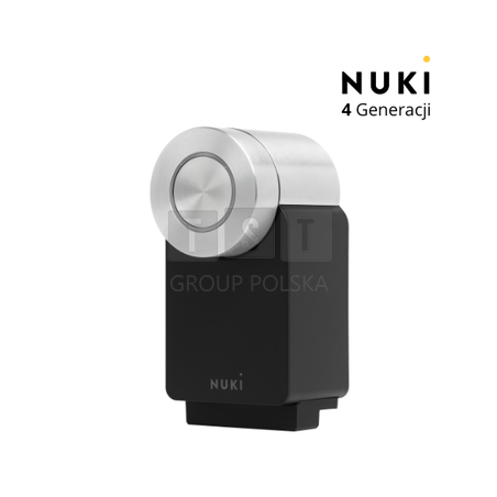 Zamek Elektroniczny | Inteligentny Zamek | Smart Lock | Nuki 4.0 pro czarny