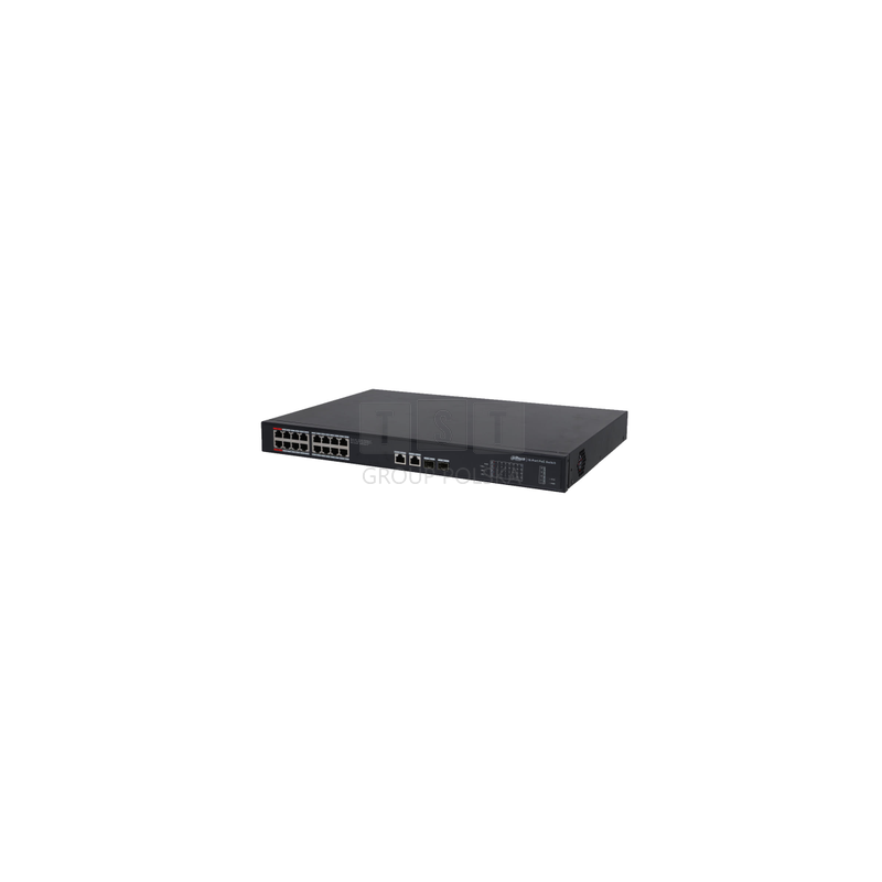PFS3220-16GT-240-V2 Switch GB 16xPoE 2x Uplink, 2xSFP
