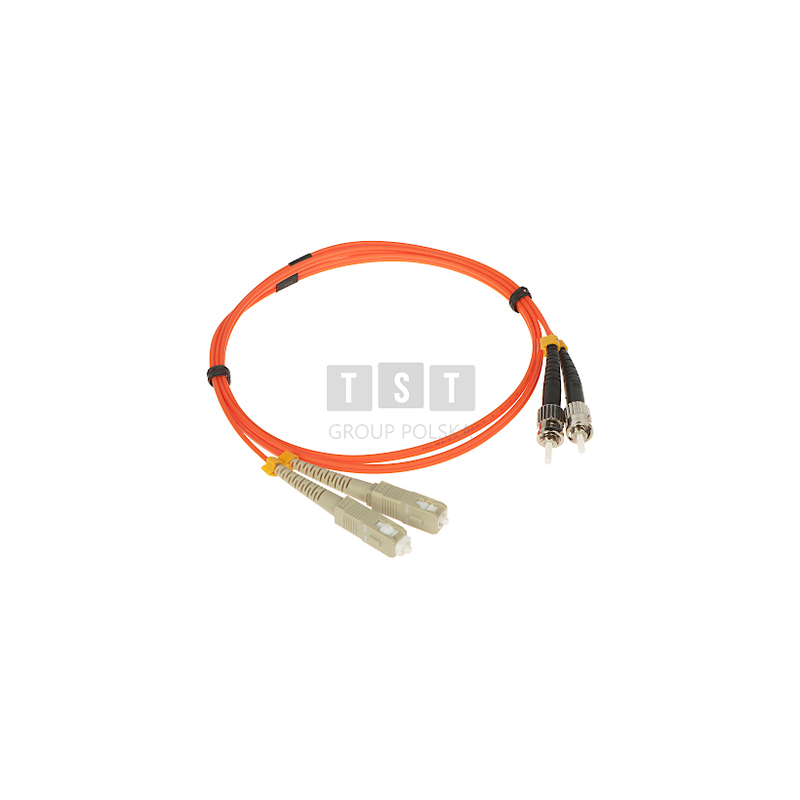 PATCHCORD WIELOMODOWY PC-2SC/2ST-MM 1 m