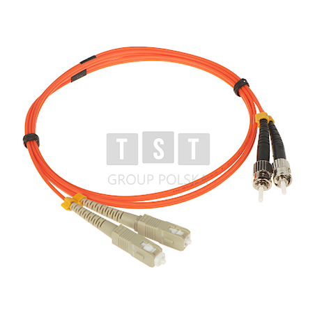 PATCHCORD WIELOMODOWY PC-2SC/2ST-MM 1 m