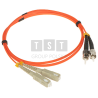 PATCHCORD WIELOMODOWY PC-2SC/2ST-MM 1 m