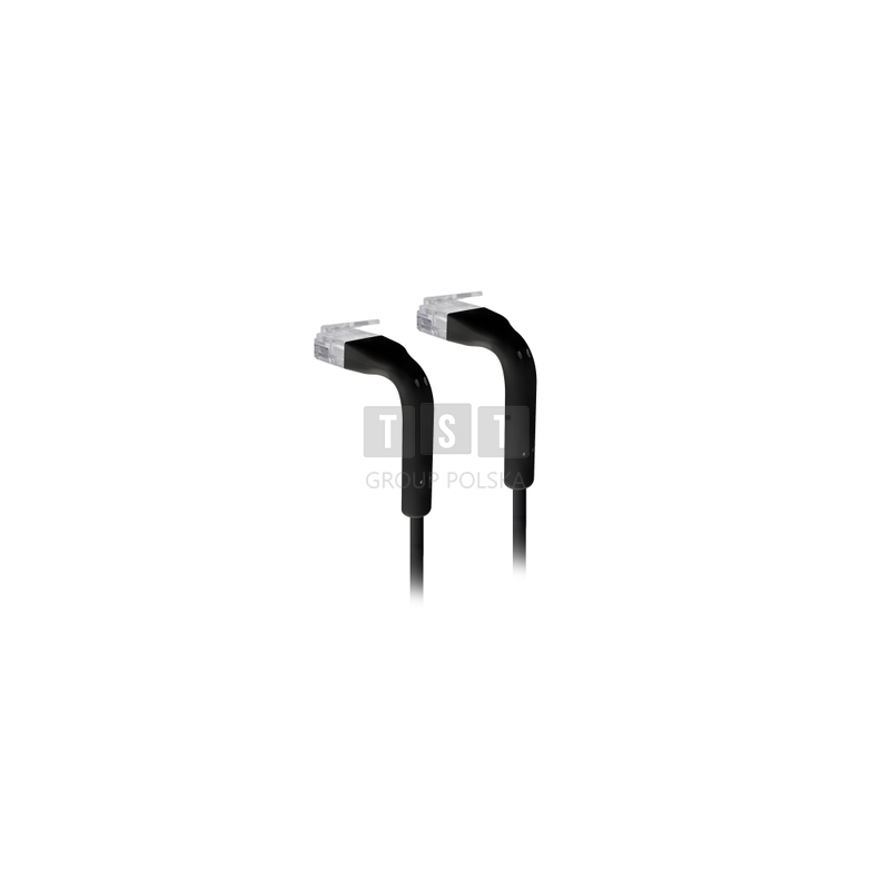 Ubiquiti U-Cable-Patch-RJ45-BK | Kabel miedziany | UniFi Cable, RJ45, 0,1m, Czarny