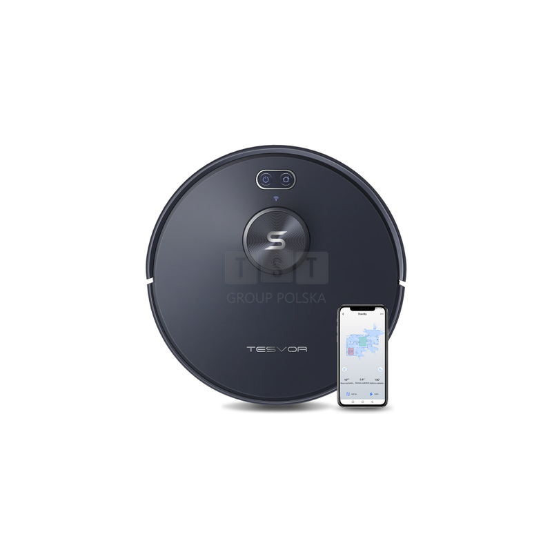 Tesvor S6 Robot Vacuum with Mop | Inteligentny Odkurzacz | Granatowy