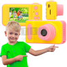 Extralink Kids Camera H8 Różowy | Aparat cyfrowy | 1080P 30fps, wyświetlacz 2.0"