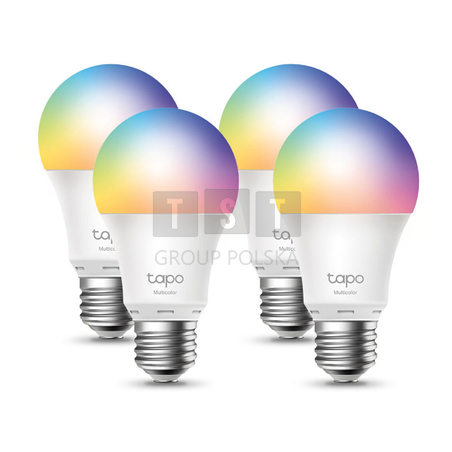 TP-Link L530E 4-pack | Żarówka Smart Wi-Fi | E27