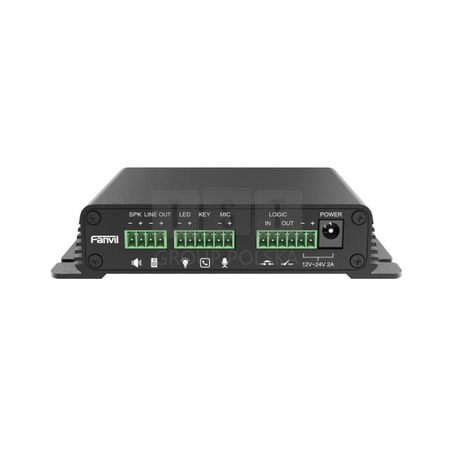 Fanvil PA2S | Bramka VoIP | 2x RJ45 100Mb/s PoE, wyjście i wejście audio