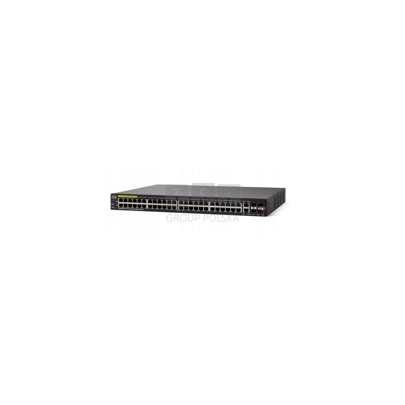 Cisco SG350-52MP | Switch PoE | 48x 1000Mb/s Max PoE, 740W, 2x Combo(RJ45/SFP) + 2x SFP, Zarządzalny