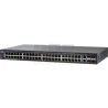 Cisco SF250-48 | Switch | 48x 100Mb/s, 2x 1Gb/s Combo(RJ45/SFP), Zarządzalny