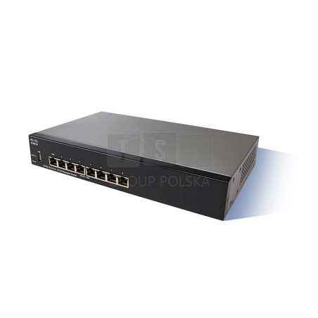 Cisco SF350-08 | Switch | 8x 100Mb/s, Zarządzalny