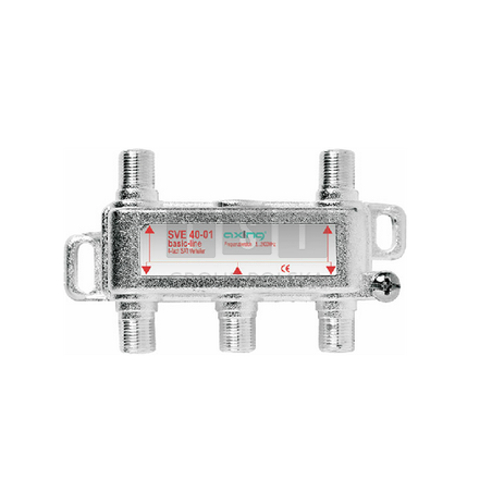 SVE40-01 AXING SVE 40-01 rozgałężnik 4-krotny 5-2200 MHz BL