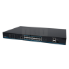 VONT-SP1116 Switch OPTIVA PoE FastEthernet, 16 portów FE, 16xPoE/PoE+, 250W, 2xGB, 1xSFP, niezarządzalny