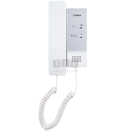 U1010 Unifon Suchawkowy, praca w systemach DUO i DUO MULTI, 2 żyłowe, 2 wyjścia, interkom, VIDOS DUO