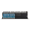 PTU-58R-PRO/PoE 8 kanałowy patch panel LAN/IP-CCTV z zabezpieczeniem przeciwprzepięciowym seria PRO