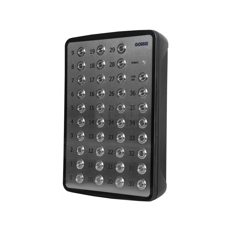 SOX-037 Odbiornik, 37 kanałów, kontrola baterii, Gorke