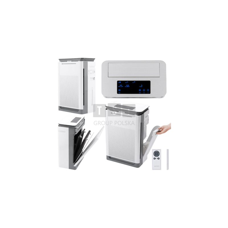 Oczyszczacz powietrza z nawilżaczem Rotenso Qube Q35W R10