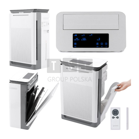 Oczyszczacz powietrza z nawilżaczem Rotenso Qube Q35W R10