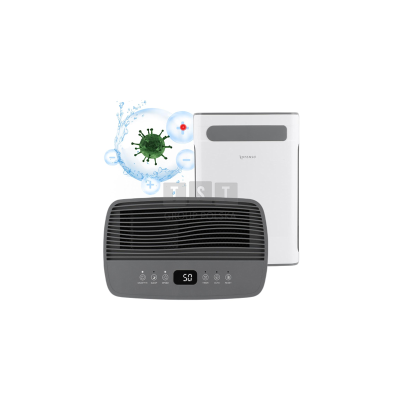 Oczyszczacz powietrza z nawilżaczem Rotenso Ione I31W R10
