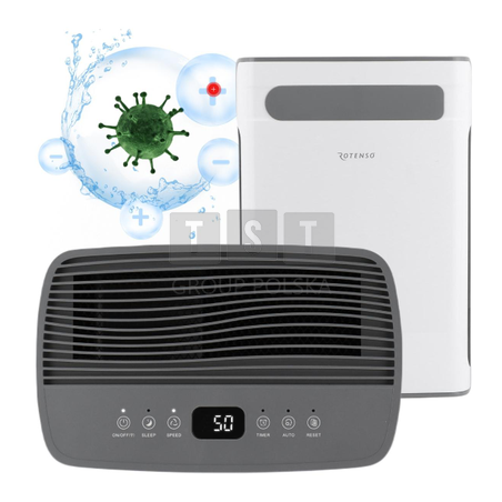 Oczyszczacz powietrza z nawilżaczem Rotenso Ione I31W R10