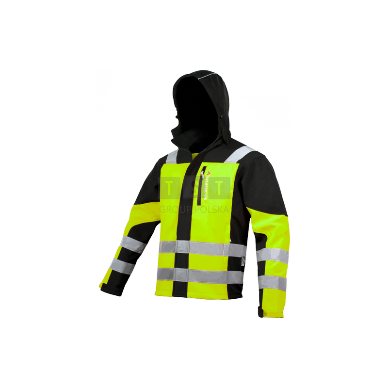 ART-MAS CLASSIC VIS KURTKA ROBOCZA SOFTSHELL OSTRZEGAWCZA ODBLASKOWA MĘSKA DAMSKA R. L