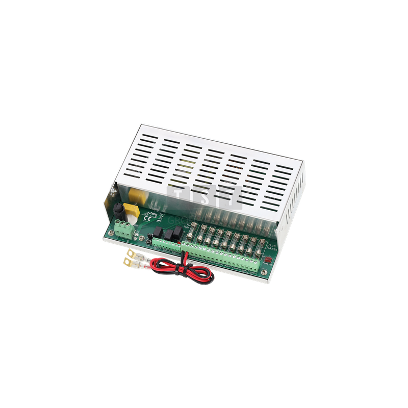 PSDCG2-12V8x1A Zasilacz buforowy wielowyjściowy 8x1A, Grade2
