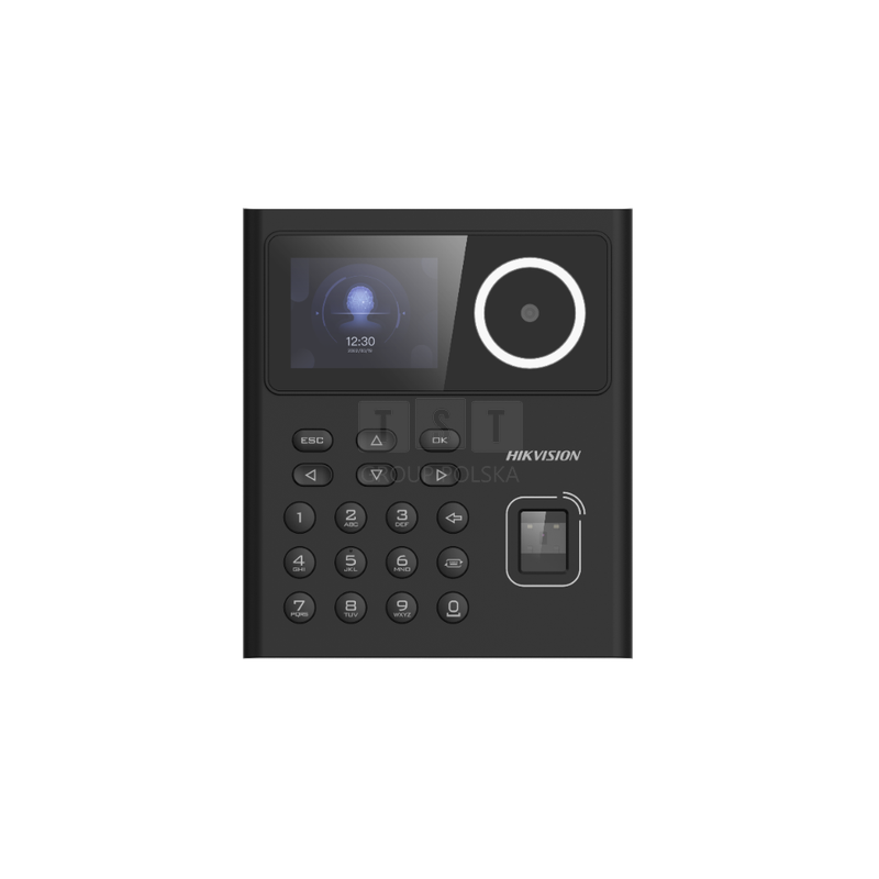 TERMINAL Z IDENTYFIKACJĄ TWARZY I LINII PAPILARNYCH HIKVISION DS-K1T320MFWX