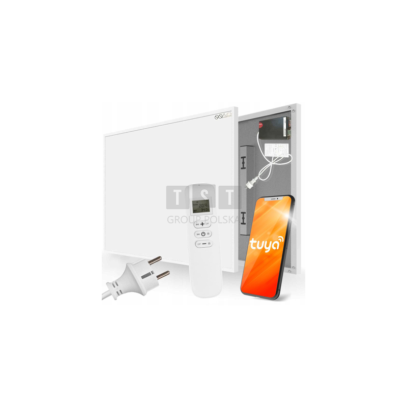 Panel grzewczy IR CRONOS Graphene PRO CGP-300TWP White