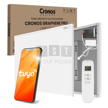 Panel grzewczy IR CRONOS Graphene PRO CGP-580TWP White