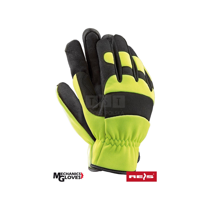 REIS RMC-MECHANIC WYGODNE RĘKAWICE ROBOCZE OCHRONNE R. 2XL