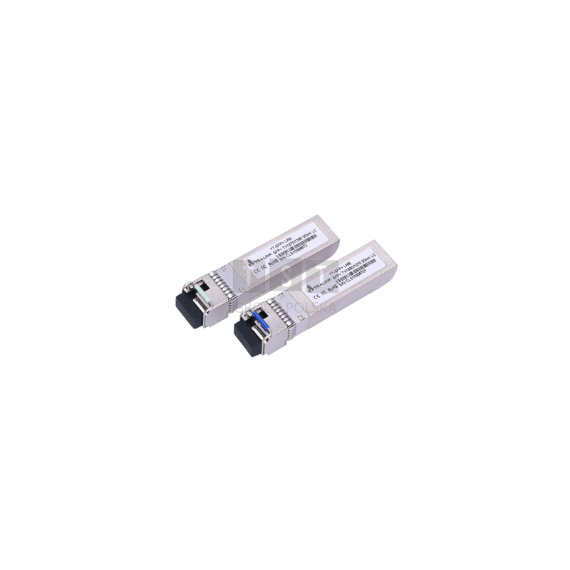 Extralink SFP+ 10G | Moduł SFP+ WDM | 10Gbps 1270/1330nm, single mode, 20km, LC, DOM, para