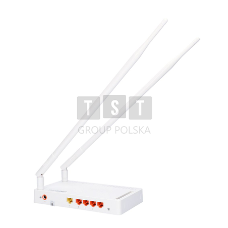 Totolink N300RH | Router WiFi | 300Mb/s, 2,4GHz, 5x RJ45 100Mb/s, 2x 11dBi