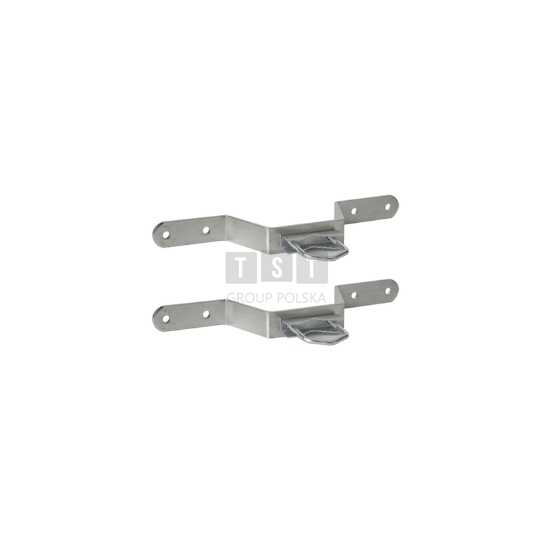 Extralink K75 | Uchwyt masztu | 75mm, z cybantami M8, stal, ocynk