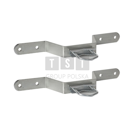 Extralink K75 | Uchwyt masztu | 75mm, z cybantami M8, stal, ocynk