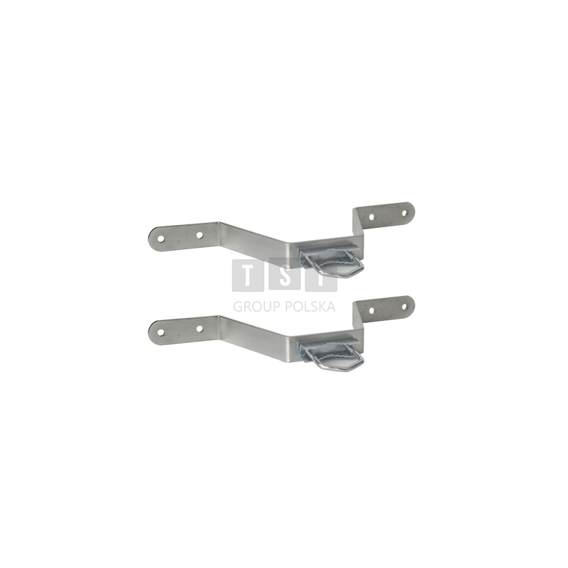 Extralink K150 | Uchwyt masztu | 150mm, z cybantami M8, stal, ocynk