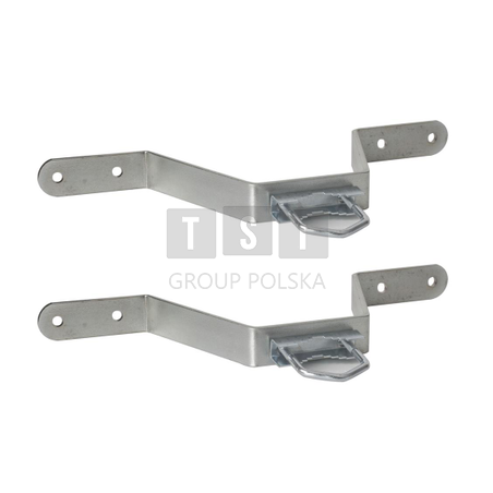 Extralink K150 | Uchwyt masztu | 150mm, z cybantami M8, stal, ocynk