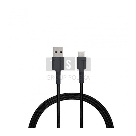 Xiaomi Mi Braided USB Type-C Cable Czarny | Kabel USB | 100cm, SJV4109GL