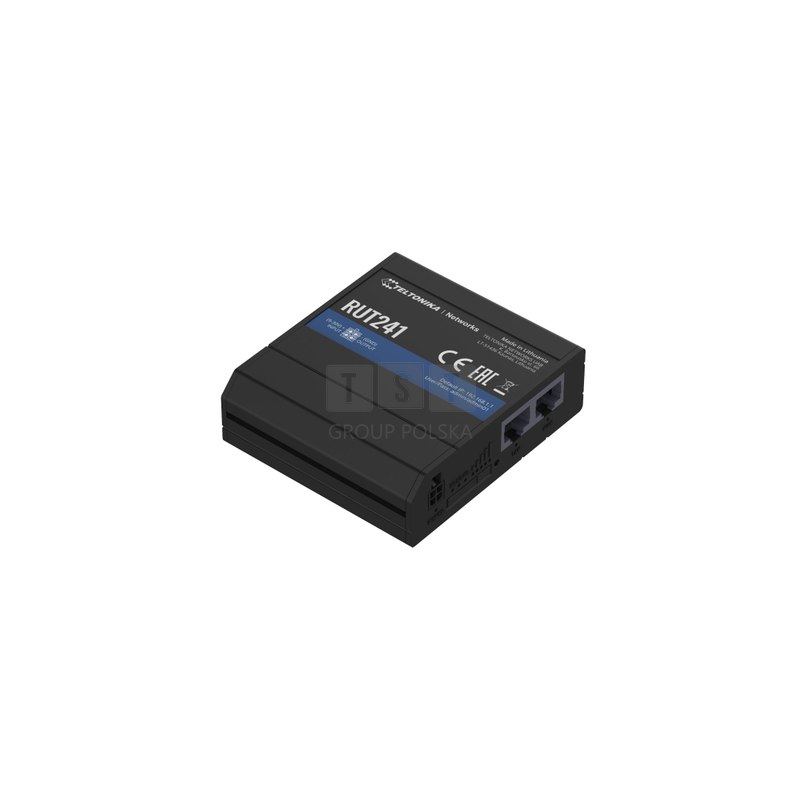 Teltonika RUT241 | Przemysłowy Router LTE | Cat.4, 2x LAN 100Mb/s WiFi 2,4GHz, RUT241 000000