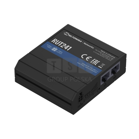 Teltonika RUT241 | Przemysłowy Router LTE | Cat.4, 2x LAN 100Mb/s WiFi 2,4GHz, RUT241 000000