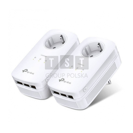 TP-Link TL-PA8030P KIT | Zestaw transmiterów sieciowych AV1300 | Powerline HomePlug AV