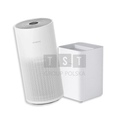 SmartMi Air Purifier White + SmartMi Pure Evaporative Air Humidifier | Zestaw | Oczyszczacz powietrza + nawilżacz powietrza