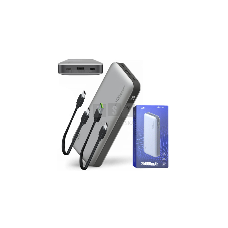 Extralink ZMI Powerpack 25000 Power bank QB826G | Powerbank | 25000 mAh, 210W