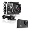 Extralink Action Camera H9S Czarna | Kamera | 4K 30fps, IP68, wyświetlacz 2.0", Wi-Fi, USB, mini HDMI