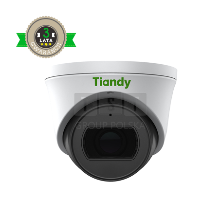 Kamera kopułowa IP Tiandy MotoZoom 5 Mpix IR30 Klasyfikacja TC-C35SS Spec: I3/A/E/Y/M/S/H/2.7-13.5mm/V4.0