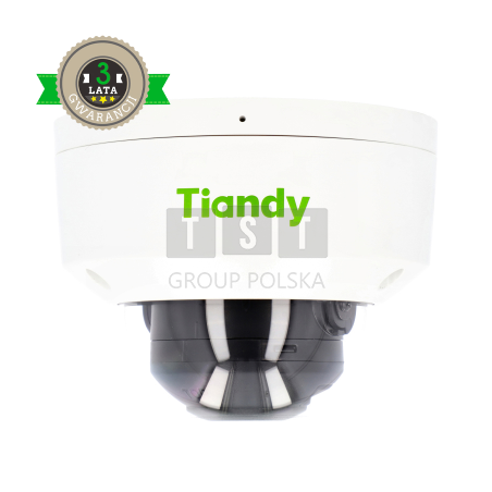 Kamera kopułowa IP Tiandy MotoZoom 4 Mpix podczerwień IR TC-C34KN Spec: I3/A/E/Y/2.8-12mm/V4.2
